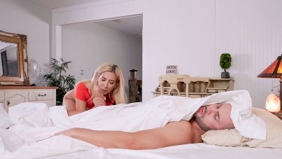 Family Secrets: Blonde Lilith Moaningstar's Big Dick Blowjob Adventure