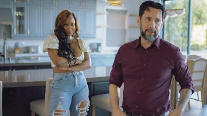 August Skye's Hairy Fetish: Big Tits Ebony Brunette Craves a Cumshot