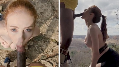 Delilah Daughtley's Wild Outdoor Therapy: Big Ass Bouncing on Massive Black Cock with Creampie Finish