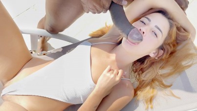 Agatha Vega's Outdoor Interracial Adventure: Handled with Care
