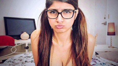 Nostalgic Compilation: Mia Khalifa and Sabrina Blond's Big Tits and Interracial Handjobs