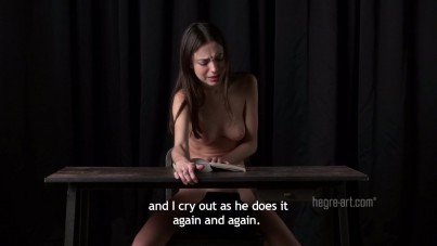 Brunette Beauty Kiki's Sensual Solo Play to Ecstasy