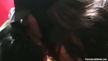 Blonde and Brunette Bombshells in a Wild Sex Party Orgy