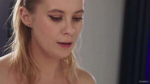 Lesbian Delight: Casey Nohrman and Lil Karla's Sensual Strap-On Adventure