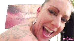 Texas Patti's Wild Ride: Double Anal and Messy Bukkake Finale