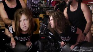Biker Babe Begs for Deep Anal on Motorcycle - Hardcore Painal Adventure