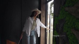 Victoria's Sensual Solo: A Day of Fingering and Brunette Beauty