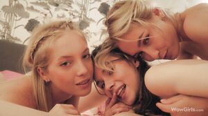 Sensual Lesbian Orgy: A Journey to Paradise