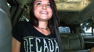 Teen Temptation: Petite Brunette Explores The Bus Adventure's Cam show and profile