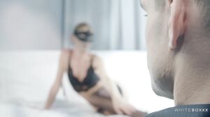 Blonde Bombshell in Lingerie Craves Hardcore Action
