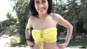 Brunette Arabian Beauty Takes It Deep In POV Anal's Cam show and profile