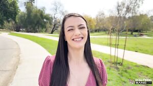 Busty Teen Summer Renee'S Big Naturals Swing Freely In A Public POV Casting's Cam show and profile
