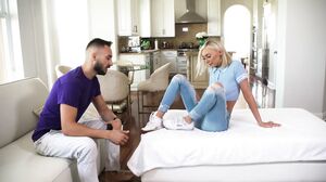 Blonde Bombshell Breaks The No Shoes Rule With Hardcore Action's Cam show and profile