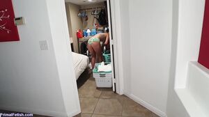 Morning Seduction: Blonde Bombshell's POV Big Ass Tease