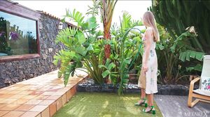 Blossoming Pleasure: Luise'S Solo Garden Adventure's Cam show and profile
