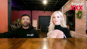 Savannah Bond's Intense Interracial Encounter: Deepthroating and Hardcore Action