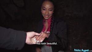 Stunning MILF Malia Lenoir Craves Hardcore Public Blowjob