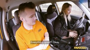 Blonde Bombshell'S Hardcore Driving Lesson: POV Blowjob And Cumshot Finale's Cam show and profile