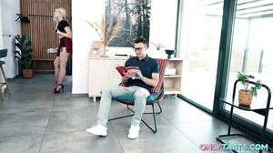 Genius Teen Nikoletta Queen's Hardcore Blowjob Session