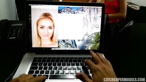 Czech Supermodel'S POV Office Adventure's Cam show and profile