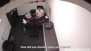 Czech Supermodel'S POV Office Encounter's Cam show and profile