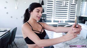 Mom Joins In: A Steamy Threesome Workout