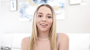 Blonde Bombshell's Hardcore Wait: A Sensual Surprise