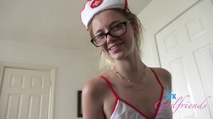 Blonde Teen Nurse Riley Star'S Hardcore Check-Up's Cam show and profile