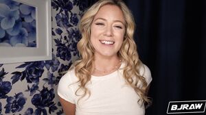 Blonde Bombshell River Lynn's Role Play Blowjob Fantasy
