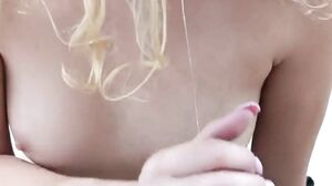 Tiny Teen Allie Addison Takes a Massive BBC Creampie