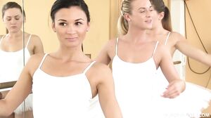 Naughty Ballerinas: Intimate Dance of Desire and Pleasure