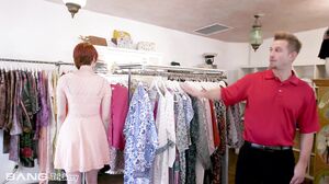 Redhead Beauty Tricked Into Steamy Encounter With Store Clerk's Cam show and profile