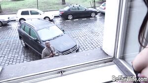 Husband's Bold Move: Black Stud Joins to Ravish Wife in Hardcore Anal Delight
