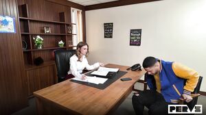 Hardcore POV Creampie With The Naughty Principal Anya Olsen's Cam show and profile