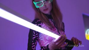 Skinny 19-Year-Old Blonde Sasha Paige'S First Ever Double Penetration Experience's Cam show and profile