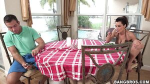 Step-Son's Wild Ride with His Girlfriend and Stepmom