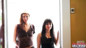 Fresh Faces: Meredith and Sayuri's Intimate Lesbian Encounter
