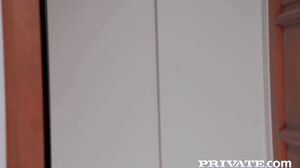 Brunette Bombshell's First Time Anal and Rimming Adventure