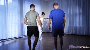 Ballet Teacher's Steamy Threesome with Hunky Studs