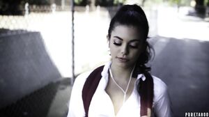 Gina Valentina's Seductive Encounter with a Stranger