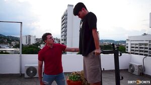 Surprised by My Stepson's Friend: A Hardcore Encounter with a MILF
