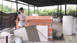Latina MILF Mariana Martix Takes BBC on Terrace During Husband's Absence - Hardcore Action
