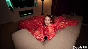 Sneaky StepBro's Naughty Snuggie Surprise: Hardcore Teen Blowjob Action