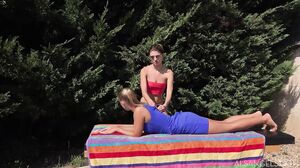 Sultry Photoshoot Turns Passionate: Jayla De Angelis and Gina Gerson's Lesbian Encounter