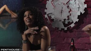 Vicious Ebony Vixen Misty Stone Breaks Down the Door in Hardcore Action