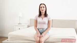Fresh Teen Alice Zaffyre's Steamy Fitness Casting Ends in Explosive Creampie