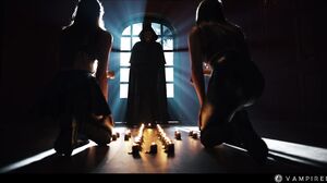 Vampire Lesbian Hunters: Octavia Red, Talia Mint, and Tiffany Tatum's Seductive Hunt