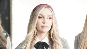 Blonde Big-Tit Bratty Babes Take on Massive Interracial Gangbang