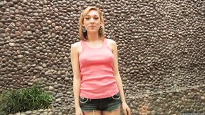 Lily LaBeau's Massive Interracial Bukkake Facial Frenzy