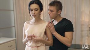 Midnight Blowjob Slave: Brunette Teen's Irresistible Oral Worship